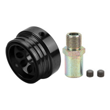 Adaptateur de plaque de filtre à huile pour GT86 2017+ noir
