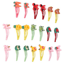 20pcs Pet Snap Hair Clips Letter Style Plastic, 3.5cm Cute Pet Hairpins