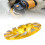 Diamant-Topfschleifscheibe, golden, 6 Löcher, 11