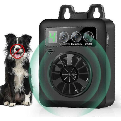 Anti Barking Device, Rechargeable Bark Control Device with Effective 4 Frequency Levels And Adjustable Sensitivity, Mini Automatic Ultrasonic Dog Bark