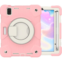Étui pour iPad Pro 11"/Air4 avec bandoulière et emplacement pour stylet Rose