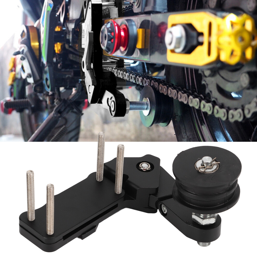 Durable Aluminium Chain Tensioner For Dirt Bikes & Atvs Universal Black 8281357796286