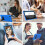 Étui pour Samsung Galaxy Tab A7 10.4" Renforcé avec Support Bleu 3