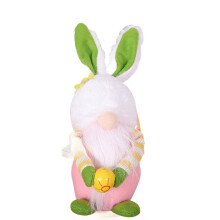 Maskotka Zając Zajączek Wielkanocny Pluszowy Dekoracja Krasnal 25cm