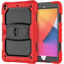 Etui do iPad Pro 11/Air 5/4 z Podstawką i Miejscem na Rysik Czerwone