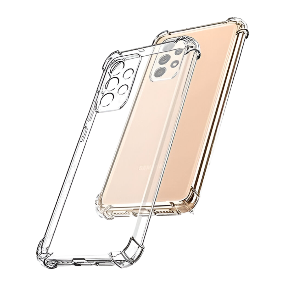 Clear Protective Case For Samsung A53 5G - Shockproof Slim Silicone Tpu Bumper Cover With Reinforced Corners & Raised Edge Protection 5906792657536