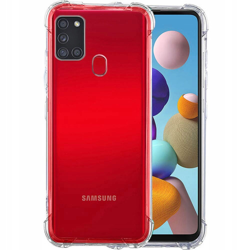 Schutzhülle für Samsung Galaxy A21S Transparent