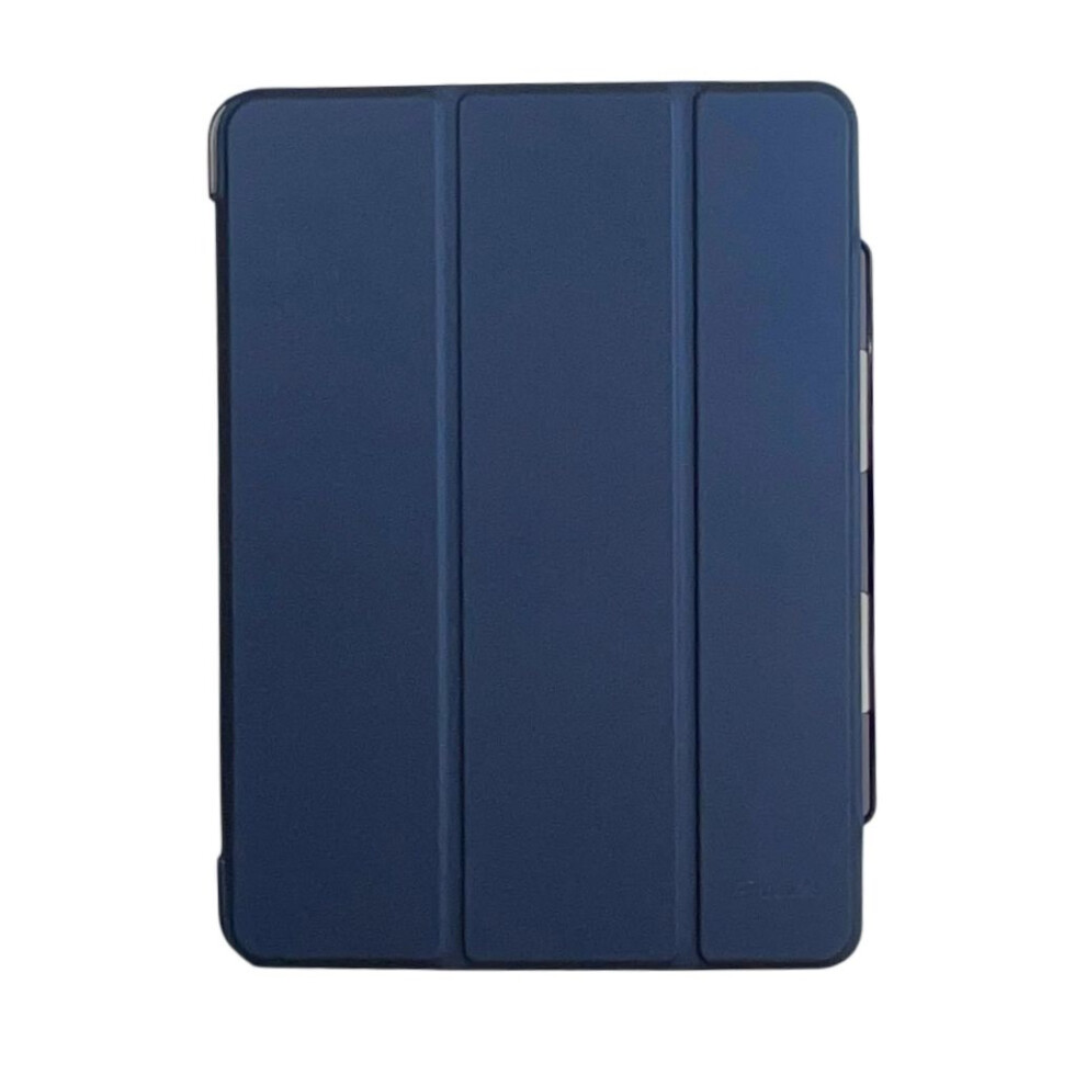 Ipad Air 4 2020 Flip Case - Navy Smart Folio Cover With Built-In Pencil Holder, Auto Sleep/Wake & Full Body Protection Blue 5906792661847