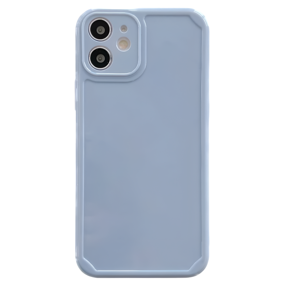 Silicone Case For Iphone 12 Mini - Protective Slim Fit Cover With Non-Slip Matte Finish And Raised Edge Bumper For Shockproof Protection Blue 5906792662660