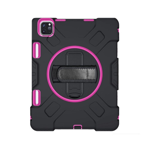 Étui Robuste avec Support Rotatif pour iPad Pro 11 2022/21/20 Noir