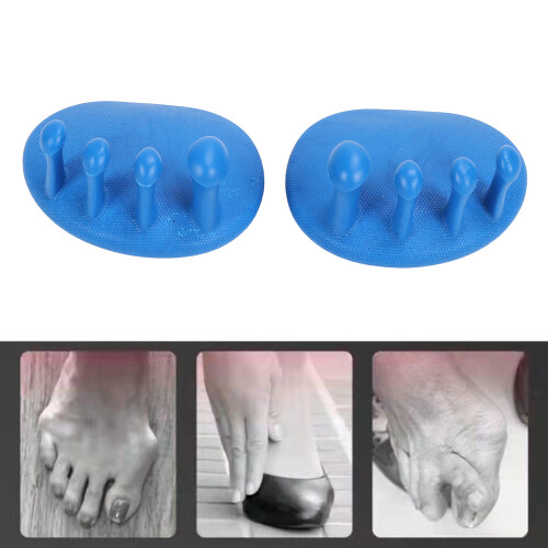 2pcs Large Toe Separators, Blue, 30 Meniscus, Body Corrector 2