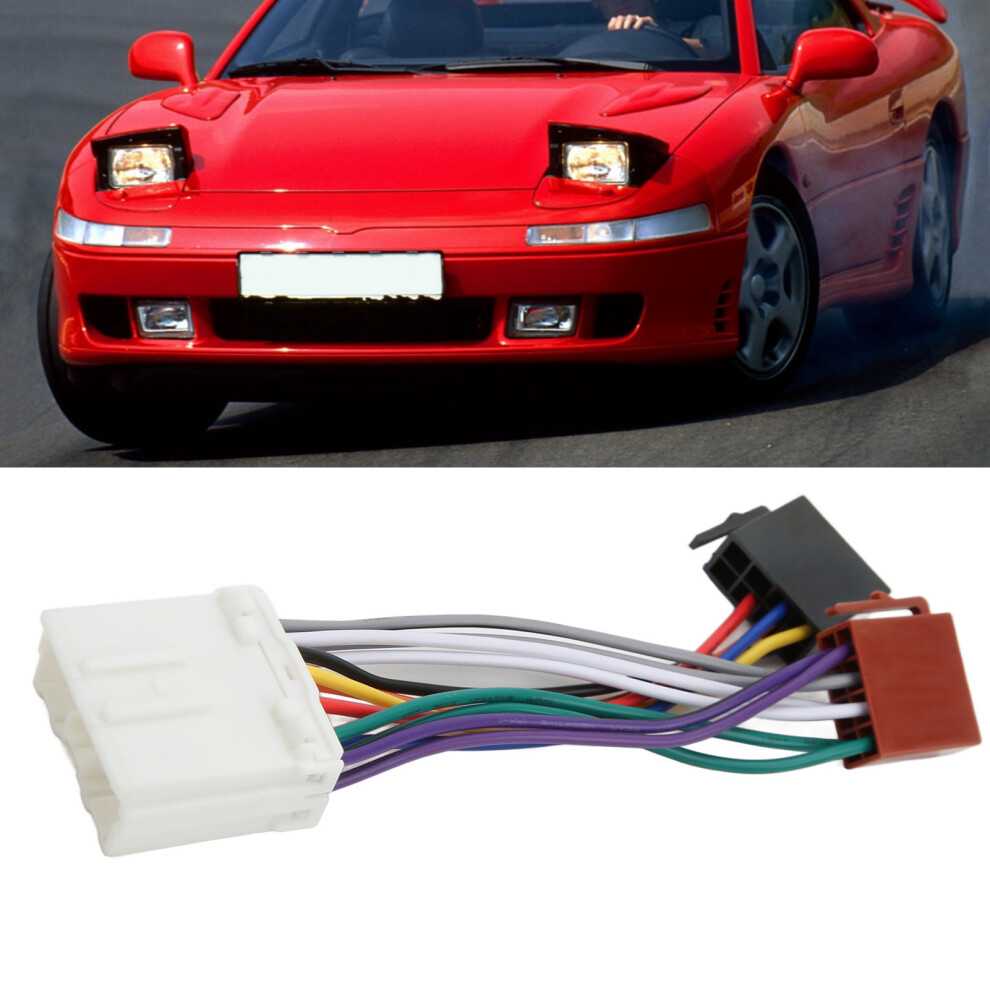 Reliable Radio Iso Harness For Mitsubishi Pajero 1993+ Stereo Installation 9331357797611
