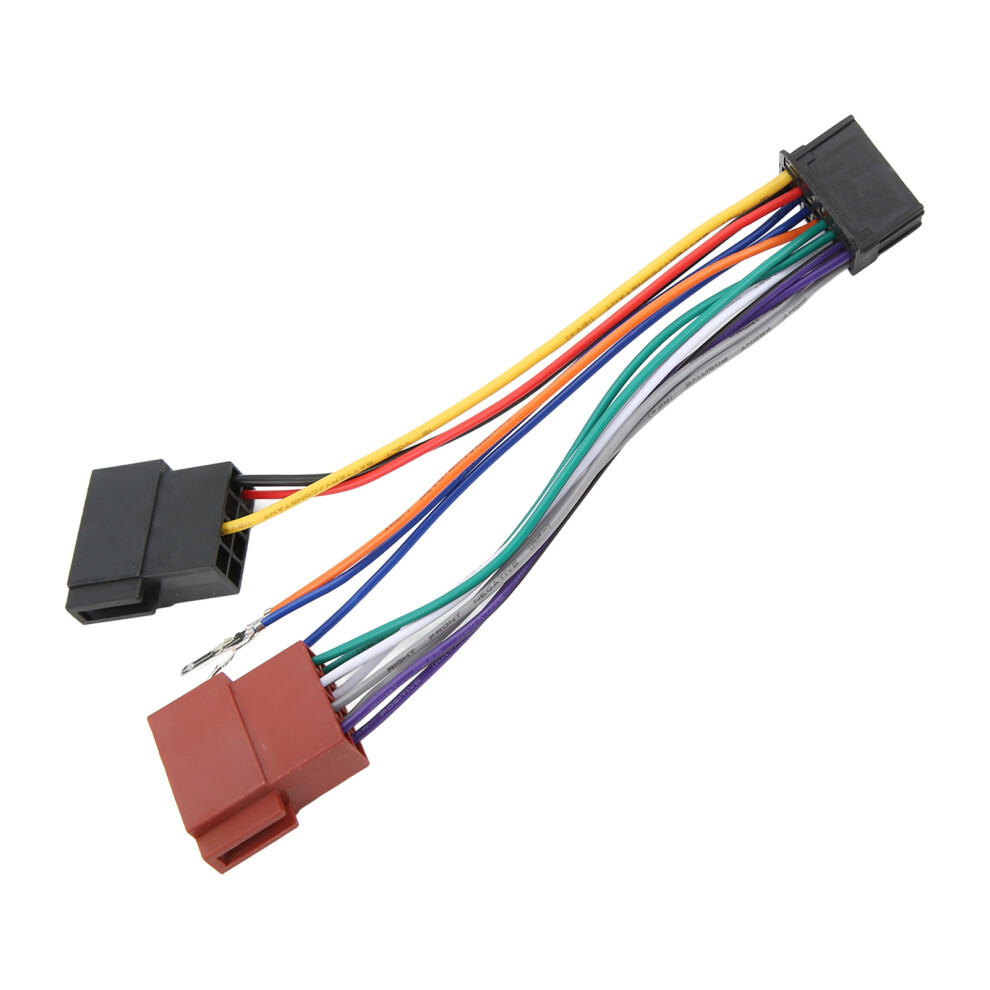 Iso Car Audio Wiring Harness Adapter For Pioneer, Kia, Hyundai 8441357797847