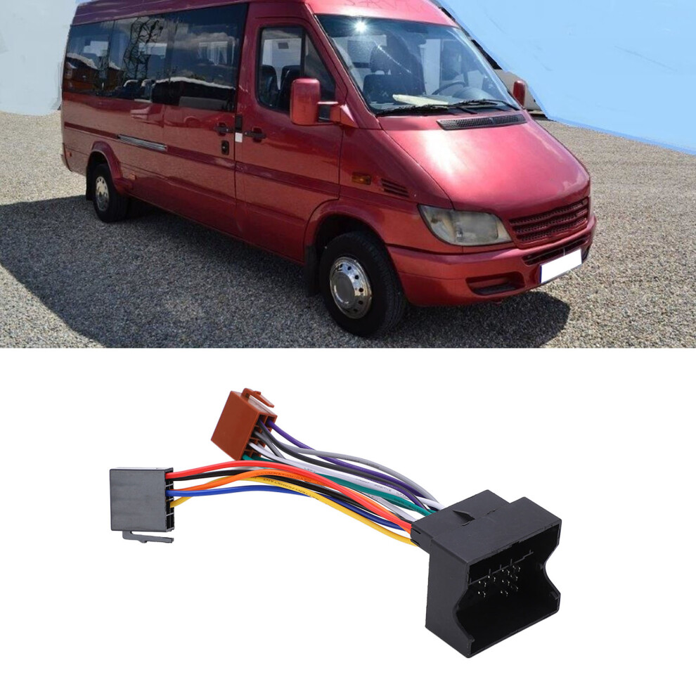 Sprinter 2006+ Iso Wiring Harness Abs Metal For Car Stereo Radio Replacement 7641357797644