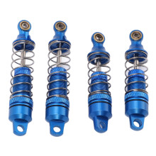 Aluminum Alloy RC Shock Absorber Set for Mini T 2.0 1/18 Truck, Blue