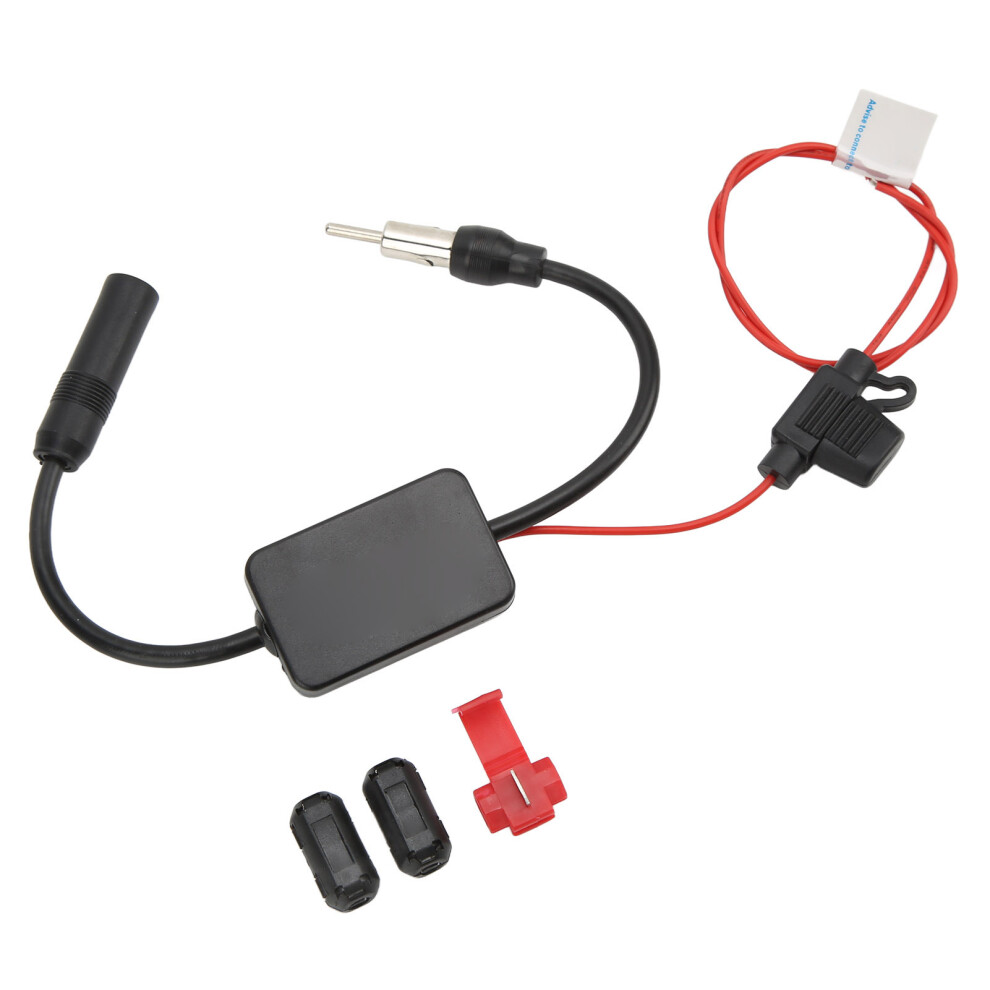 12V Car Antenna Signal Amplifier 88Â108Mhz For Clearer Am Fm Reception 9391357798698
