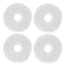 X1 Panno in fibra per mocio 4 pezzi 14x14cm Colore come mostrato