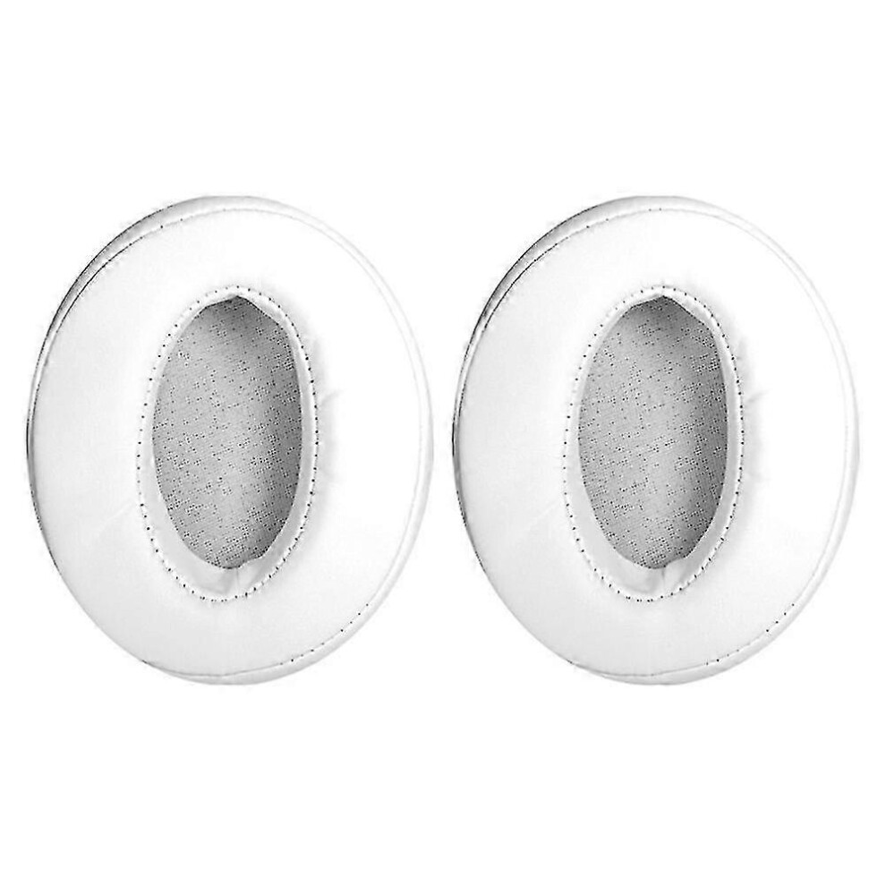 Kikidex (Type B, White) For Sennheiser Hd458bt Hd450 4.30S 4.20 300 400S Protein Leather+Memory Foam Ear Cushion