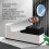 Compact Electric Knife Sharpener With Dual Grinding Wheels Usb 3