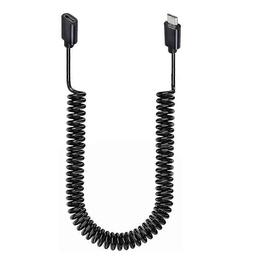 Kikidex (3M, ) Micro Usb Cable, Female To Male Extension Charging Cord Data Wire Signal Stability Transmission Line 100Cm/300Cm Black
