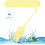 Bullet Tool 10 Modes Quiet Waterproof Mini Stick Vibrator Handheld Travel Pocket Yellow 2