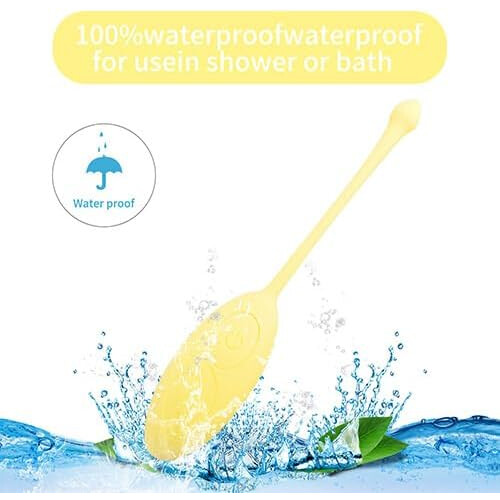 Bullet Tool 10 Modes Quiet Waterproof Mini Stick Vibrator Handheld Travel Pocket Yellow 1