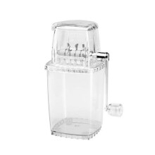 Ice Crusher For Snow Cones And Shaved Ice With Transparent Suction Base Fast Crushing