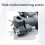 Umbrella Mounting Clamp Multi-Angle Rotating, Stable Attachment For Strollers, Trolley Clip, Reusable Rod Door Support 5