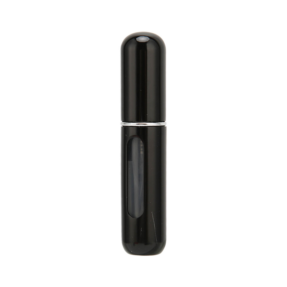 Black Refillable Perfume Atomizer 5Ml Portable Leakproof Spray Bottle