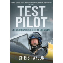 Test Pilot by Chris Taylor Hardcover Book