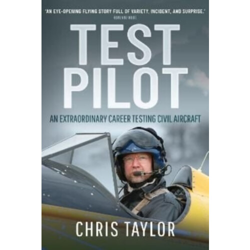 Test Pilot by Chris Taylor Hardcover Book