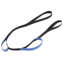 Blaufarbene Beinheber-Schlaufe für Senioren und Behinderte, Nylon-Gurtband, 103,5 cm