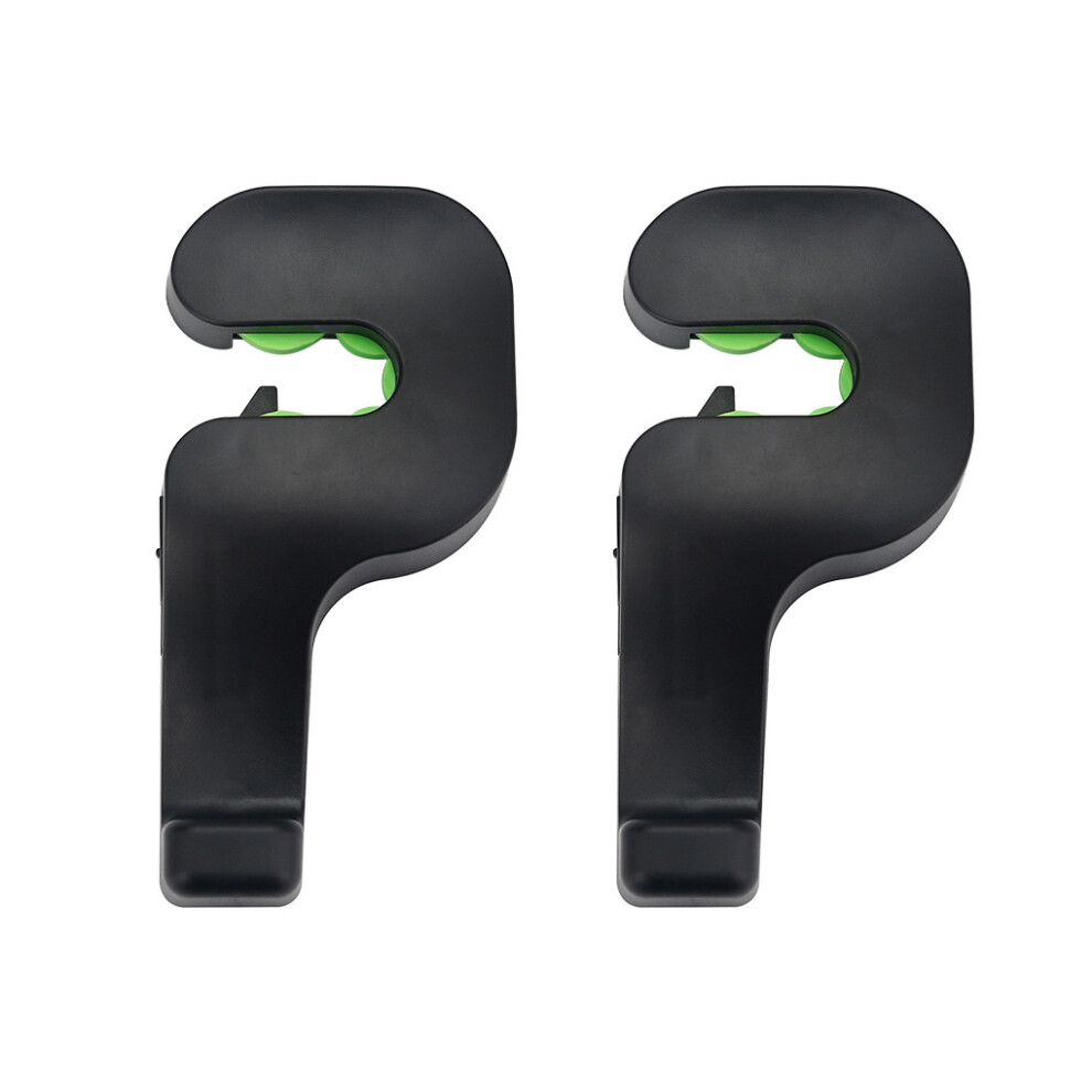 2pcs Car Storage Hooks Universal Headrest Hooks Hanger Purse Grocery