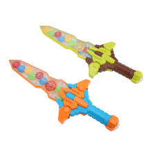 2PCS LED Light and Sound Plastic Sword Toy for Kids Stage Performance