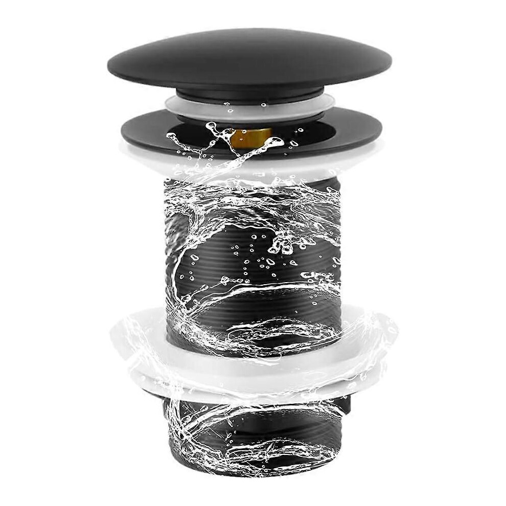 Kikidex (As Show, One Size) Sink Drain, Pop-Up Sink Drain, No Overfill Drain, Universal Sink Drain, Clic Clac Drain