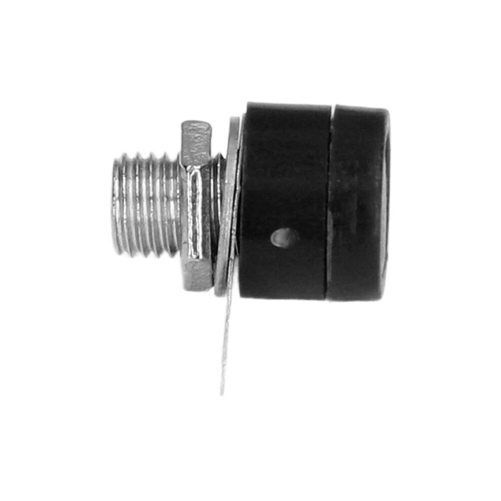 100Pcs 4Mm Banana Plug Socket Binding Post Connectors Black 3181357802640
