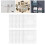 10 Blatt Schaumstoff Runde Punkte Klebstoff 11