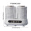 Tragbare Waschmaschine, Doppelbecher-Mini-Waschmaschine,-Blau 5