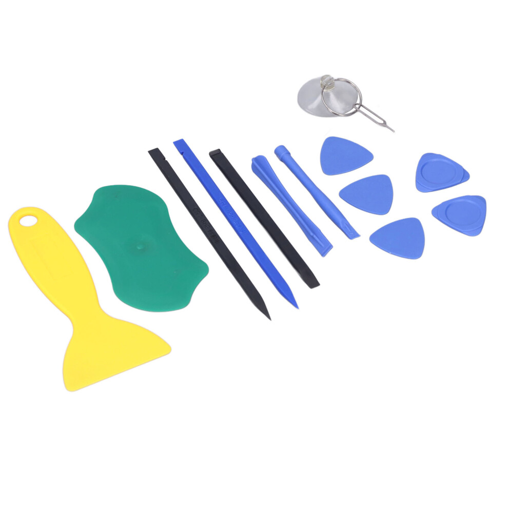 Electronics Opening Prying Bar Set With Pvc Plastic Spudger & Suction Cup 5041357803765