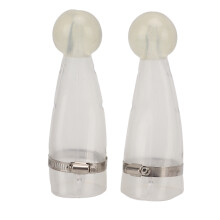 Silicone Horn Protector with Stainless Steel Hoop for Cows Safe