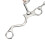 Durable 120MM Stainless Pelham Bit with Copper Roller and Chain Decor 9