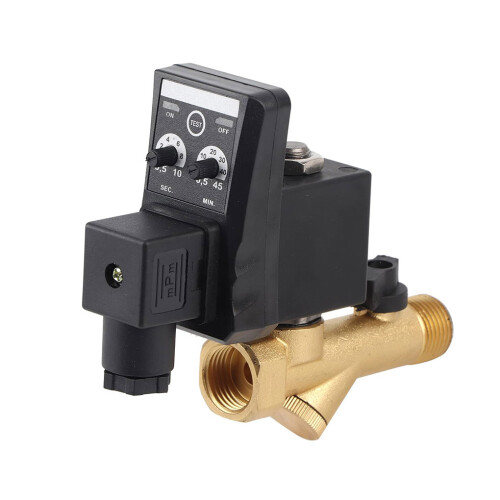 1/2Inch DN15 Automatic Timer DN15 Air Compressor Automatic Timer on OnBuy