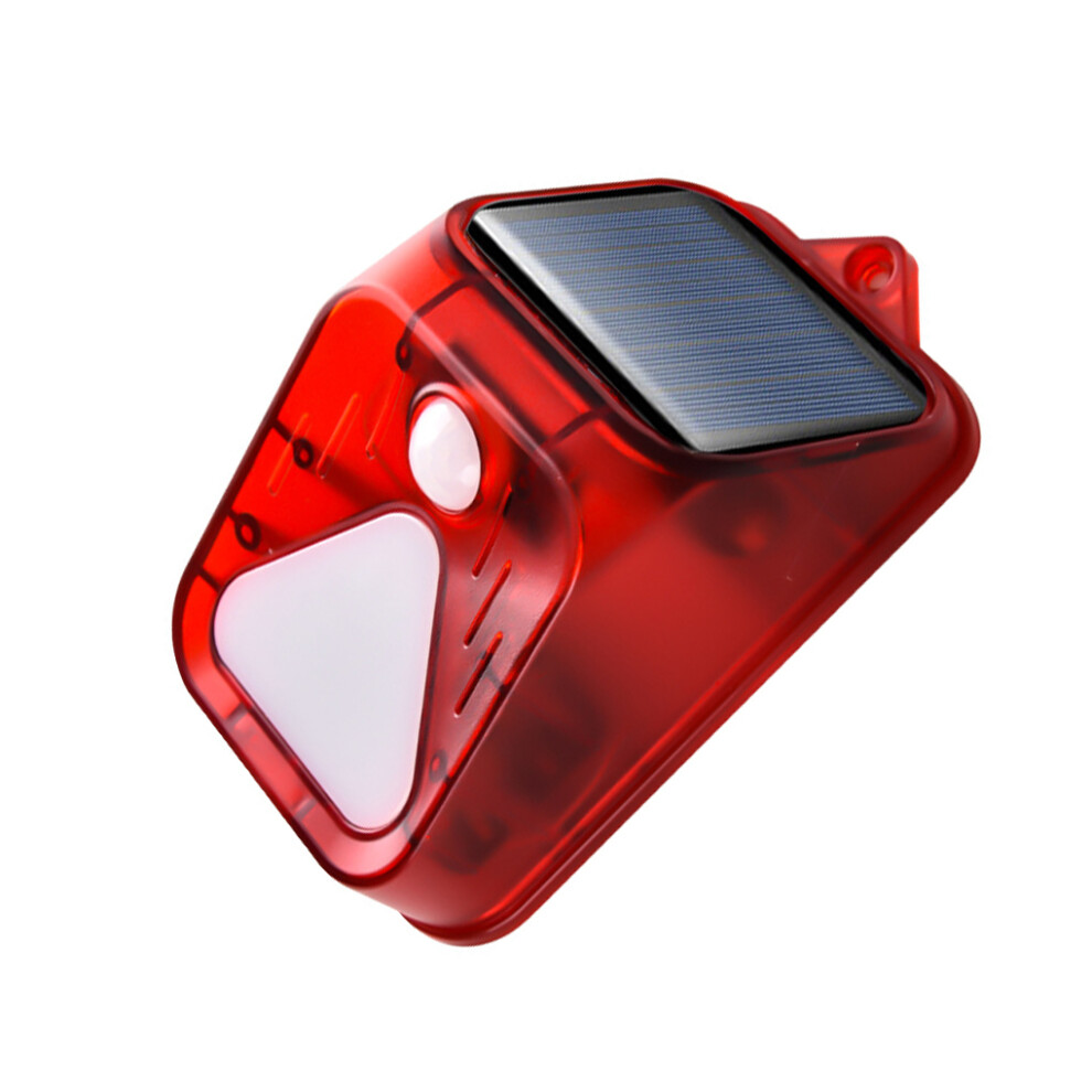 (Red) Solar Outdoor Lights Waterproof Defend Property With Style Durable-image-OPC-PMQHBQN-NEW