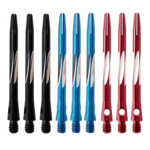 6St Alloy Darts Shafts, Aluminium Rods Professioneel Set, Mix Kleuren