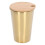 500ML Edelstahl-Bierkrug mit Bambusdeckel, Gold 16