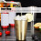 500ML Edelstahl-Bierkrug mit Bambusdeckel, Gold 3