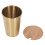 500ML Edelstahl-Bierkrug mit Bambusdeckel, Gold 11
