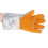 1 Paar Schweißhandschuhe aus Rindsleder, 8