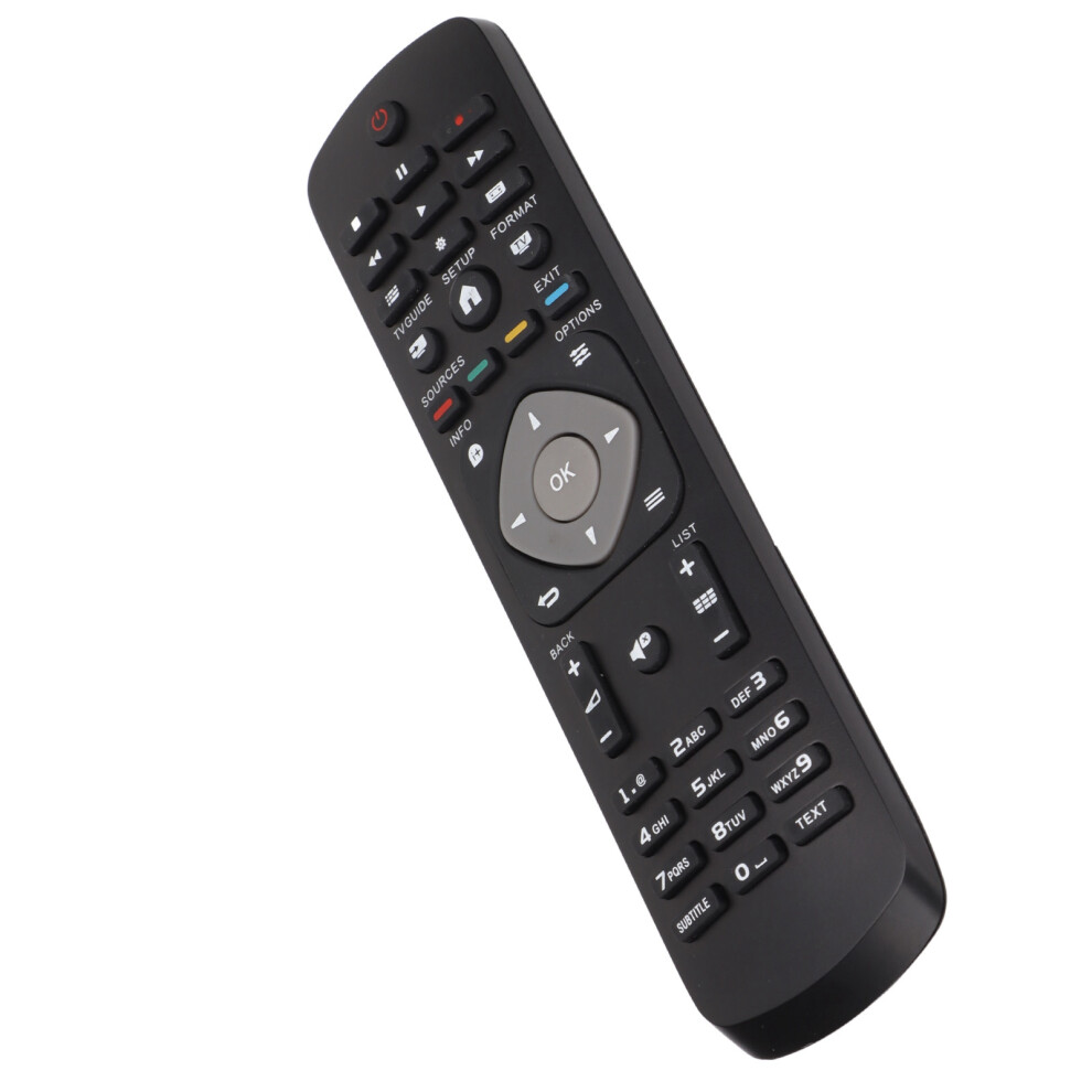 Sensitive Easy Operate Tv Remote Replacement For Philips Mb17562 - Black 9411357807555