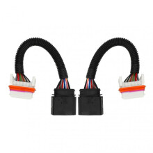 2pcs Xenon Headlight Wiring Harness Left Right Circuit Protection 95563123910 for Cayenne 2003 To 2006